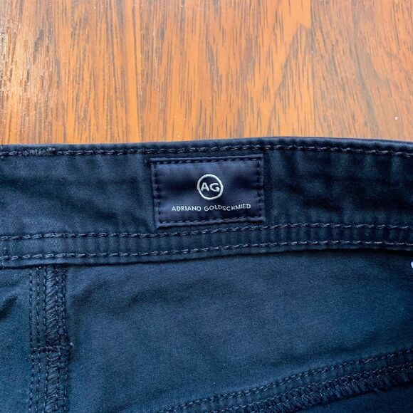 AG Adriano Goldschmied The Everett Pants Men’s 36 x 32 Slim Straight Navy-Blue - Picture 3 of 9